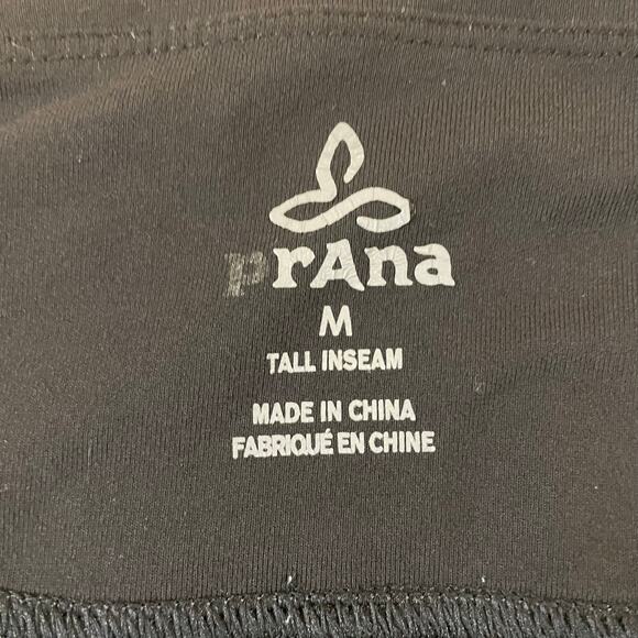 prAna Women’s Pants Size M Tall Inseam Gray Pull On Stretch Travel Hiking - Picture 3 of 10